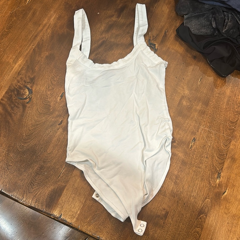 Forever 21 White Bodysuit